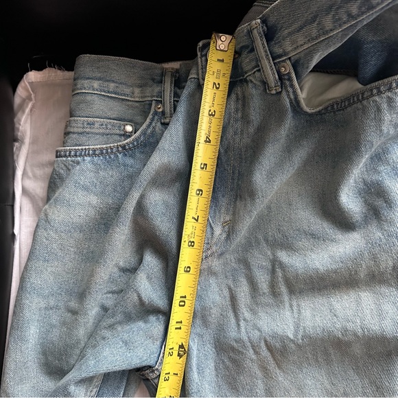 H&M Baggy Fit Jeans Light Wash Denim 30x32 Relaxed Wide Leg - Picture 7 of 7